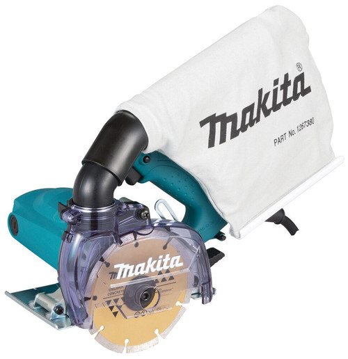125MM 1400W DRY DIAMOND MASONRY SAW WITH DUST EXTRACTOR