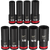 9PC 1/2\" DRV SAE DEEP 6PT SHOCKWAVE IMPACT SOCKET RAIL SET
