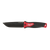 125MM HARDLINE FIXED BLADE KNIFE W/ GRIPPED HANDLE