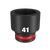 3/4\" DRIVE 41MM STD 6 POINT SHOCKWAVE IMPACT SOCKET
