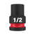 1/2\" DRIVE 1/2\" STD 6 POINT SHOCKWAVE IMPACT SOCKET