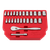 25PCE 1/4\" DRIVE SAE/METRIC SOCKET SET