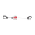 2.2KG 50\" RETRACTABLE TOOL LANYARD