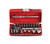 23PC 1/4\" METRIC PICO SOCKET & TOOL SET W/ FLEX HEAD RATCHET