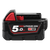 18V 5.0AH  RED LITHIUM BATTERY