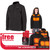 12V XS BLACK WOMENS AXIS HEATED JACKET