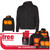 12V 2XL BLACK HEATED HOODIE
