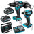 40V MAX 2PCE B/LESS IMP DRIVER, HAM DRILL 2X4AH BAT,CHRG,BAG