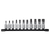 11PCE 3/8 DRIVE METRIC HEX BIT SOCKET SET