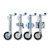 8\" JOCKEY WHEEL WITH CLAMP