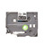 12MM x 8M WHITE ON BLACK TZE-335 LAMINATED TAPE