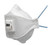10PK 9322A+ P2 AURA PARTICULATE FLAT FOLD RESPIRATOR