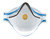 10PK 9322A+ P2 AURA PARTICULATE FLAT FOLD RESPIRATOR