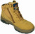 LACE-ZIP UP STEEL TOE SAFETY BOOT WHEAT SIZE 3