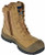 SIZE 5 WHEAT ZIP HIGH ANKLE SCUFF CAP SAFETY BOOT