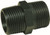 10MM BLACK STEEL HEX NIPPLES