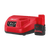 12V STARTER PACK 1X2.5AH HIGH OUTPUT BATT, CHARGER & BAG