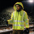 12V SMALL YELLOW HI-VIS HEATED JACKET ONLY