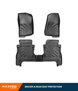 MAXPRO FLOOR LINERS JEEP GLADIATOR 2020-2025 MAXPRO FLOOR LINERS JEEP GLADIATOR 2020-2025