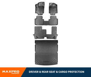 MAXPRO FLOOR LINERS VOLKSWAGEN ATLAS 2019-2025 MAXPRO FLOOR LINERS VOLKSWAGEN ATLAS 2019-2025