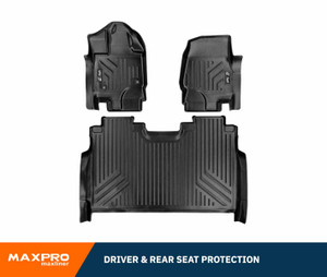 Ford F-150 2015-2024 1ST+2ND Bucket Seats, Underseat Storage