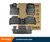 Floor Liners 1ST+2ND+3RD Row Set (Bucket Seat) Floor Liners 1ST+2ND+3RD Row Set (Bucket Seat)