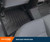 Floor Liners 1ST+2ND Row Set (AWD) Floor Liners 1ST+2ND Row Set (AWD)