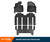 Floor Liners 1ST+2ND+3RD Row Set (Bucket Seat) Floor Liners 1ST+2ND+3RD Row Set (Bucket Seat)