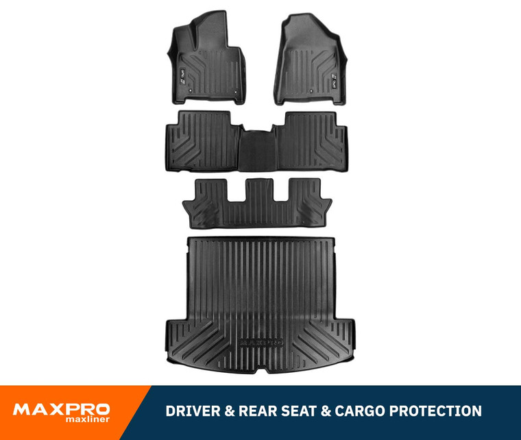 MAXPRO FLOOR LINERS HYUNDAI SANTA FE HYBRID 2024-2025 MAXPRO FLOOR LINERS HYUNDAI SANTA FE HYBRID 2024-2025