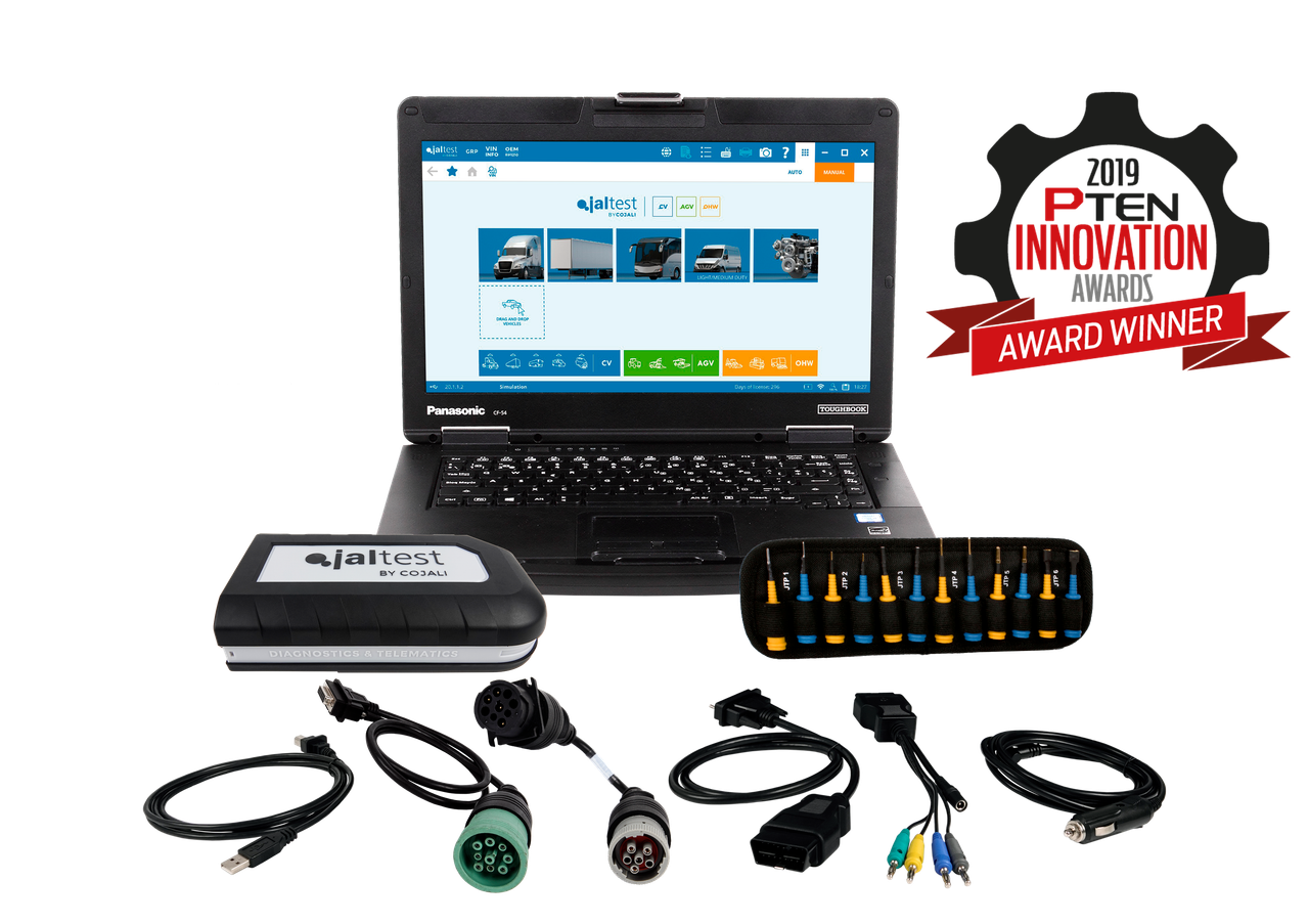 Jaltest Commercial Vehicle Diagnostics Kit W/ Panasonic Toughbook