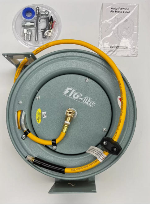 RMX Flo-Lite air hose reel 3/8"x50'