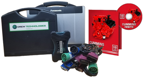 Cummins Insite Engine Diagnostic Software Lite with Drewlinq Panasonic Toughbook Dealer Package