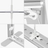 10ft Lumi Backlit SEG Fabric Display Hardware