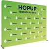 Hopup Tension Fabric Display Reprints - Large - 10ft Straight Extra Tall