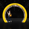 12x10ft Semi-Circle Fabric Arch