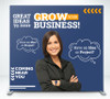 8ft Straight EZ Tube Display -  Single Sided 8ft Straight EZ Tube Display -  Single Sided