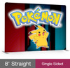 8ft Straight EZ Tube Display - Single-Sided 8ft Straight EZ Tube Display - Single-Sided