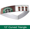 Curved Triangle Hanging Sign