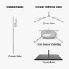 Teardrop Flag Hardware Options