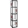 TWIST 4 PORTABLE DISPLAY CABINET