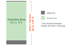 24x81" Econo Banner Stand Graphic Specs