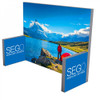 10ft SEGO Modular Double-Sided Lightbox Display Configuration E