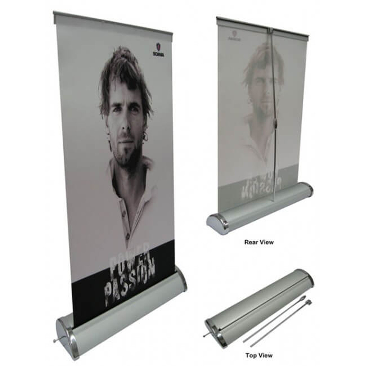 Roll-up Banner Mini A4, Stand