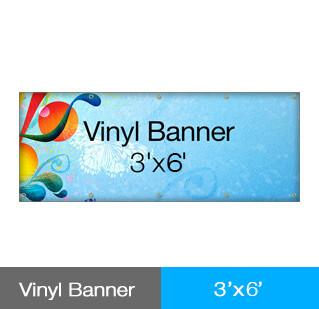 Outdoor Vinyl Banners 3 X 6 Custom Banner Printing