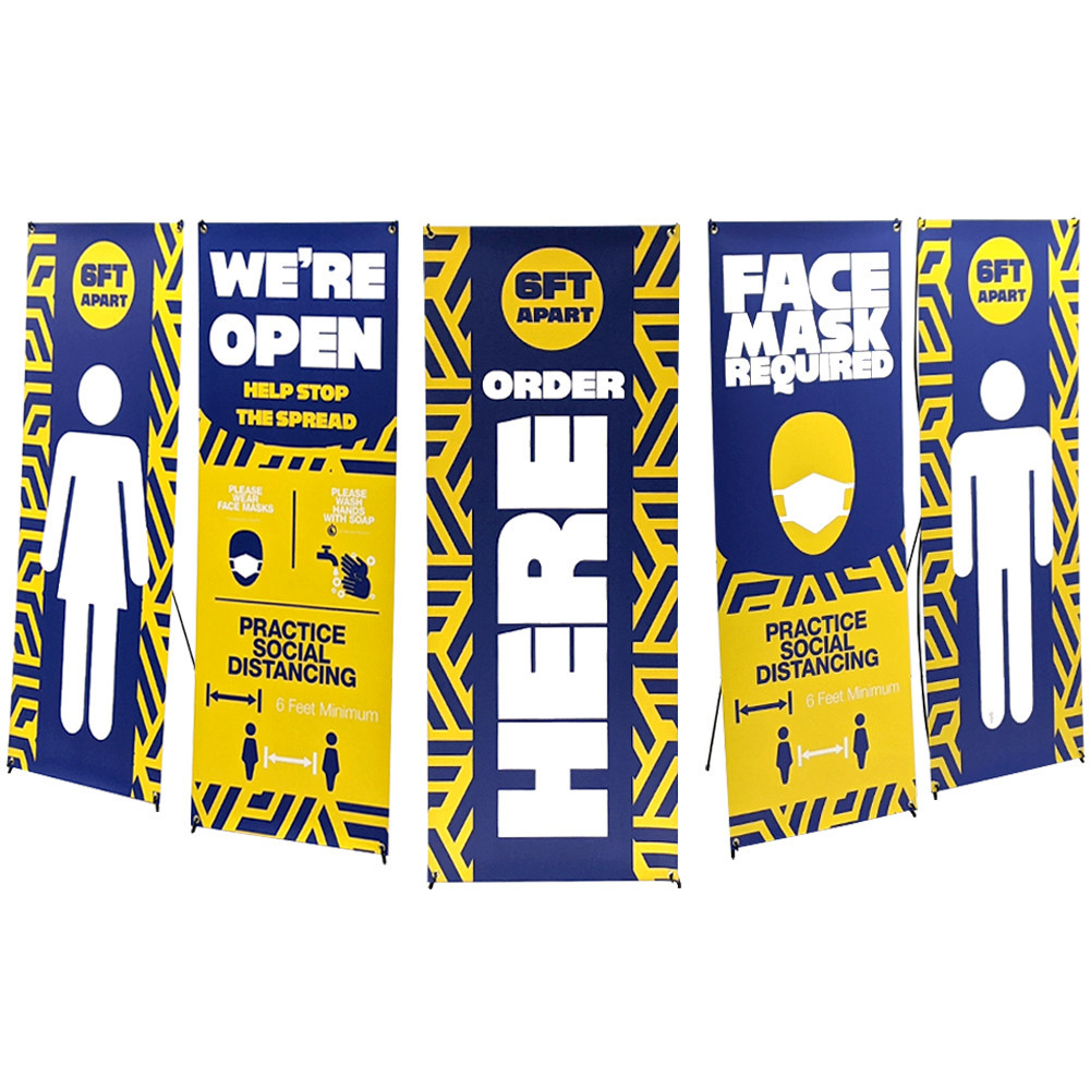 X-Banner Stand 5 Pack - exponetUSA.com