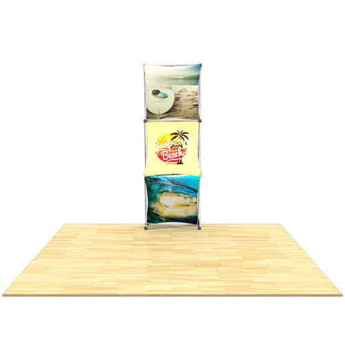 3D Snap 1x3 Alpha Display