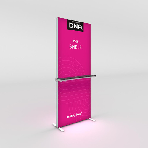 3ft INFINITY DNA PRO 950L Lightbox Display with Shelf