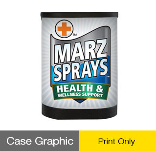 Big Wave Wheeled Case - Graphic Print