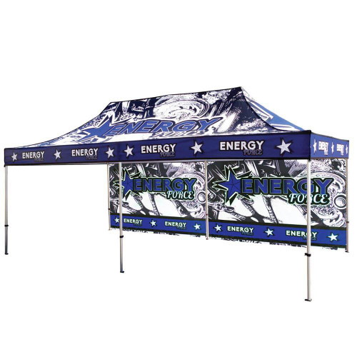 20ft Expo Event Tent w/ Back Wall