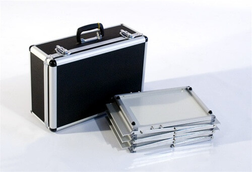 EZ Frost Literature Rack & Travel Case, Collapsed